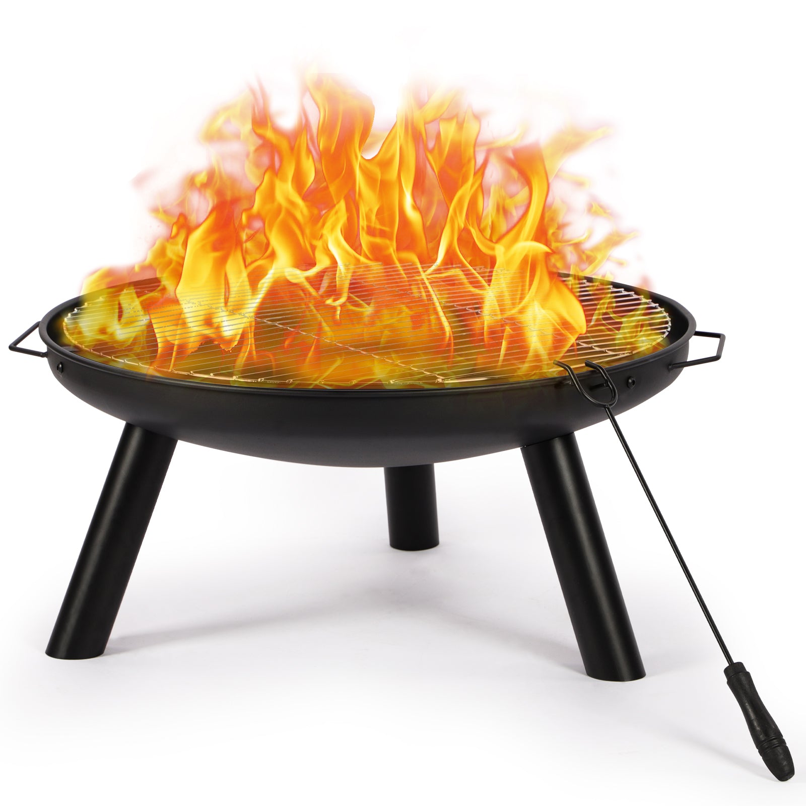 60CM 3 in 1 Portable Garden Fire Pit