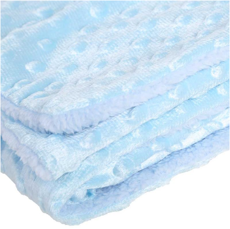 Baby Blanket & Swaddling Newborn Thermal Soft Fleece Blanket Solid Bedding Set Cotton Quilt