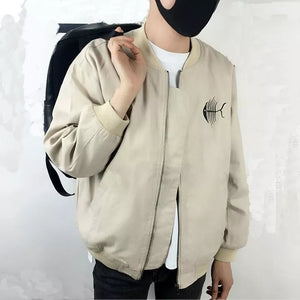 Men's Cotton Down Bomber Baseball Winter Jacket