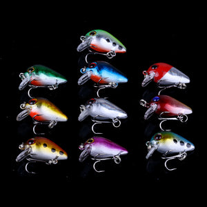 Fishing Lures 56 pcs/set Kit Mixed Including Minnow CrankBait Hooks Saltwater Freshwater Trout Bass