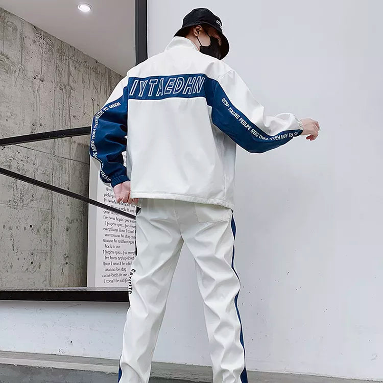 Men Sport Wear Casual Hip Hop Tracksuit