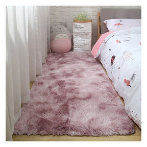 100% polyester long pile shaggy carpet for home bedroom room soft bedside fluffy carpet karpet